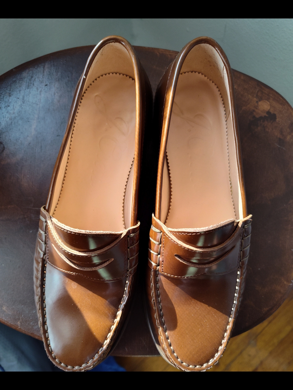 J.Crew Classic Penny Loafers in Brown